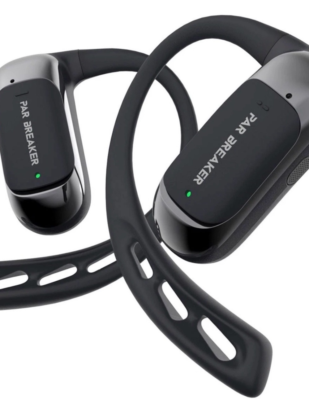 PARBREAKER Neckband Headphones in Black